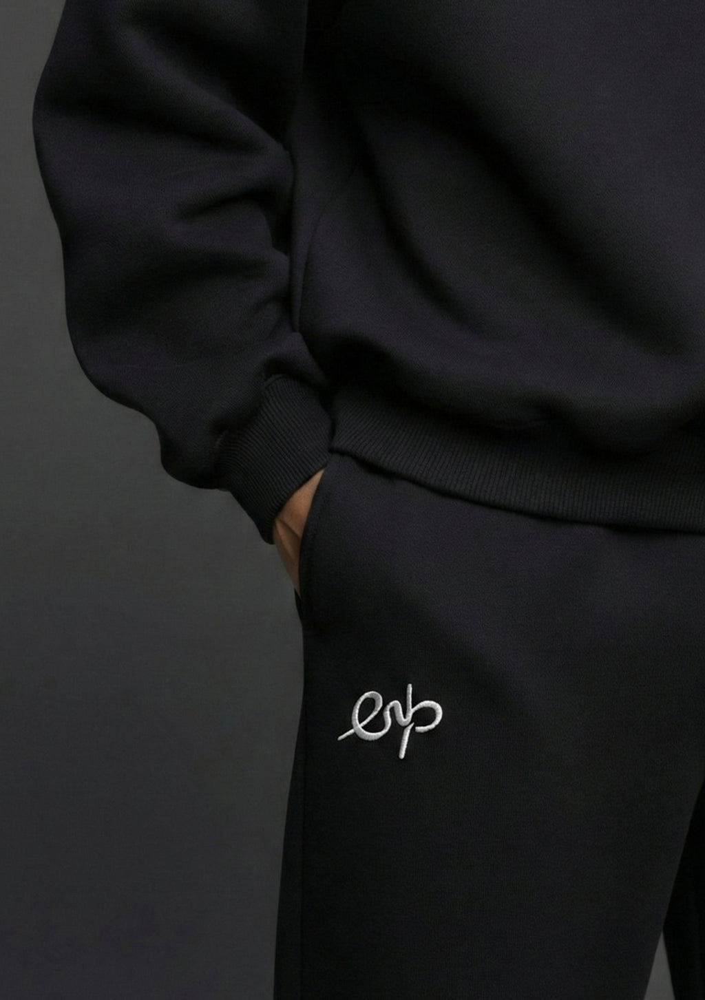 Black Core Sweat Pants