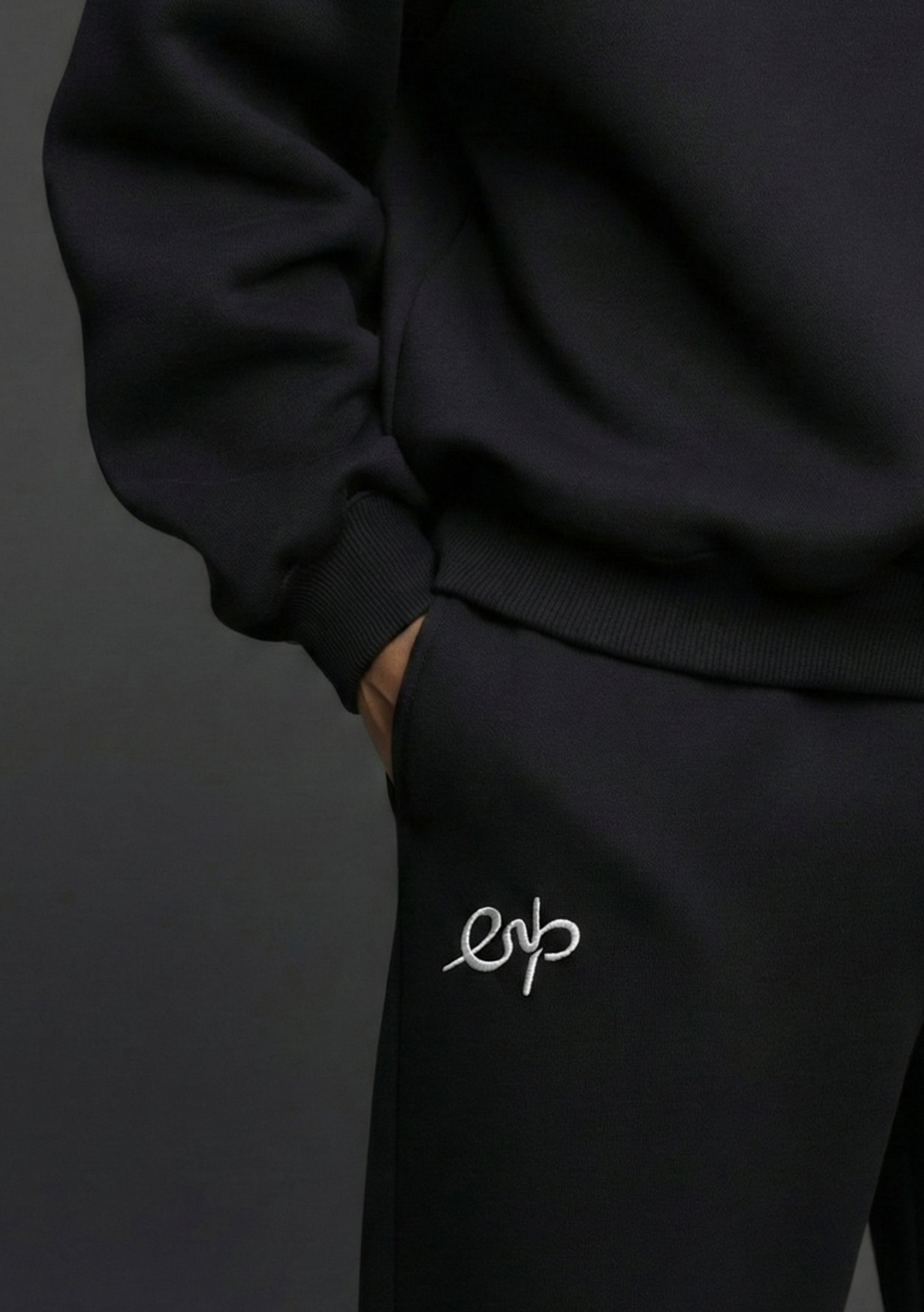Black Core Sweat Pants
