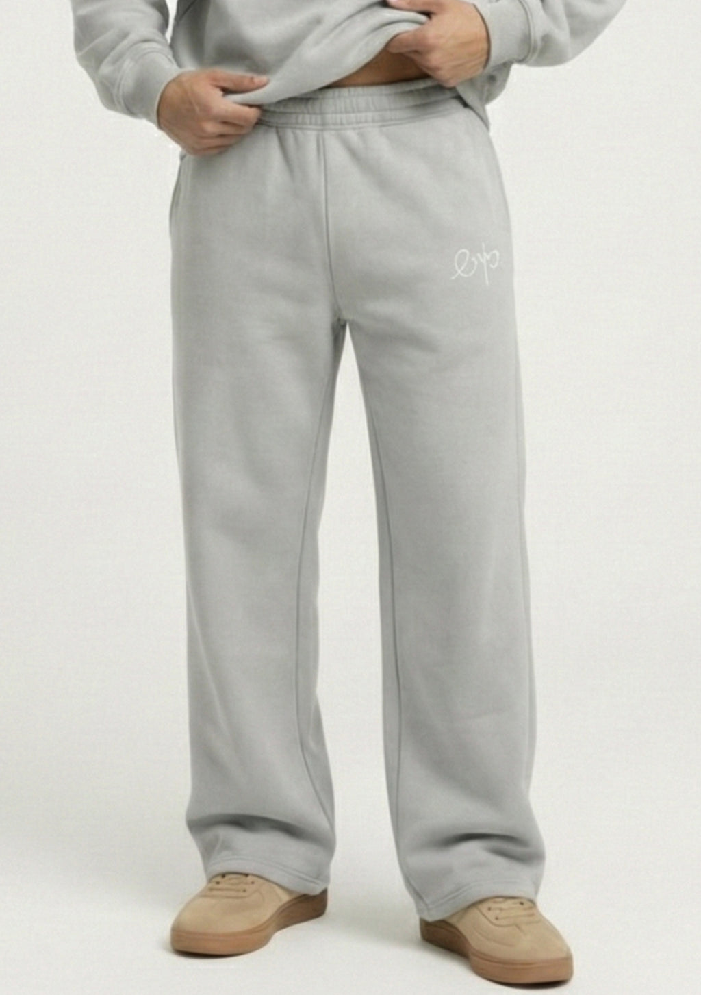 Grey Core Sweat Pants